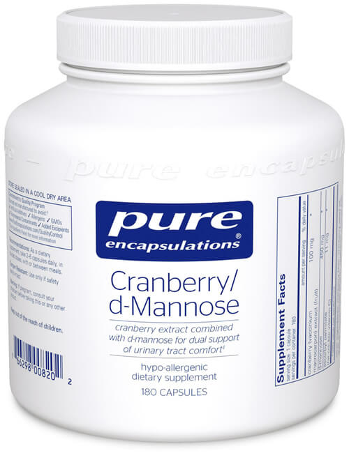 Cranberry/d-Mannose by Pure Encapsulations