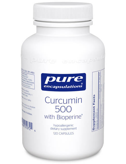 Curcumin 500 with Bioperine® by Pure Encapsulations