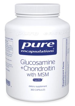 Glucosamine + Chondroitin with MSM by Pure Encapsulations