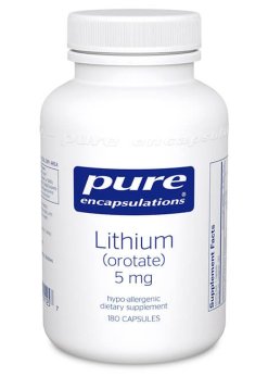 Lithium (orotate) by Pure Encapsulations