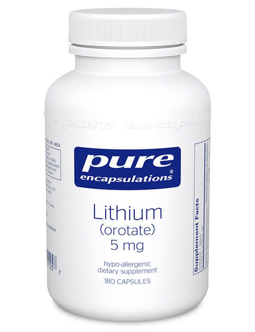 Lithium (orotate) by Pure Encapsulations