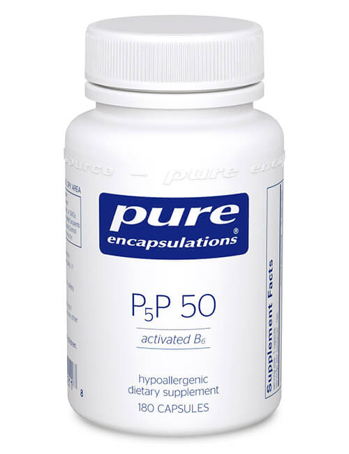 P5P 50 (activated B6) by Pure Encapsulations