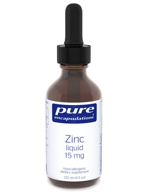 Zinc liquid 15 mg by Pure Encapsulations