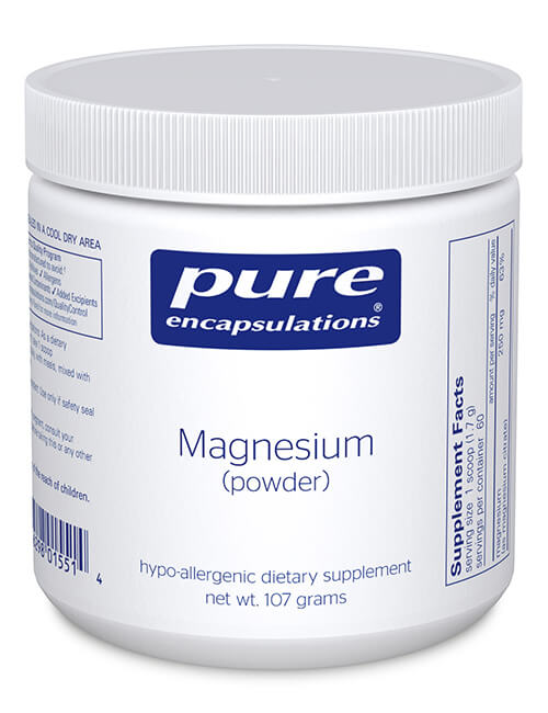Magnesium (powder) by Pure Encapsulations