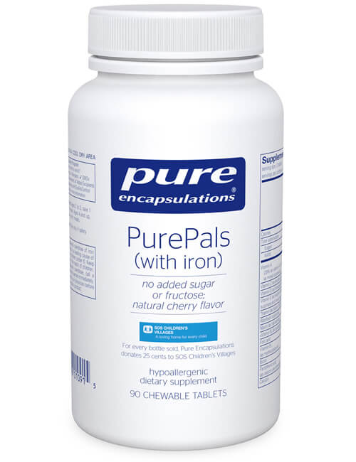 PurePals chewable tablet (with iron) by Pure Encapsulations