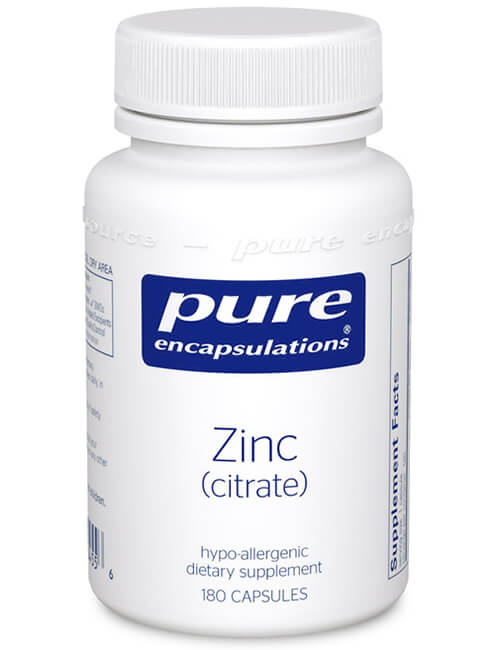 Zinc (citrate) by Pure Encapsulations