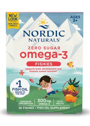 Zero Sugar Omega-3 Fishies by Nordic Naturals