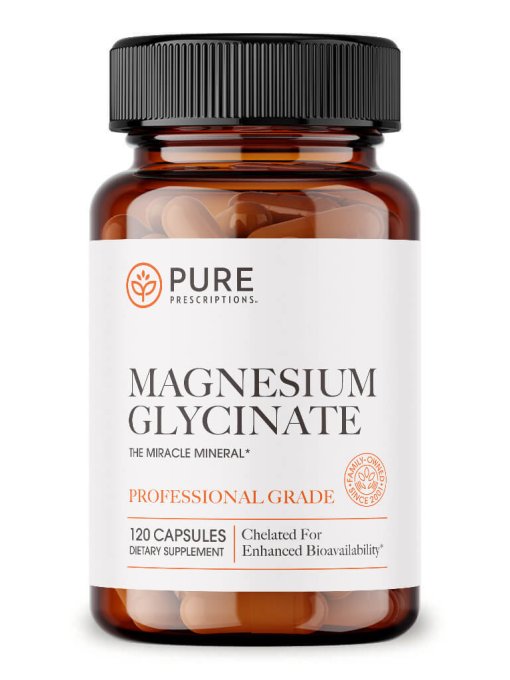 Magnesium Glycinate front of bottle