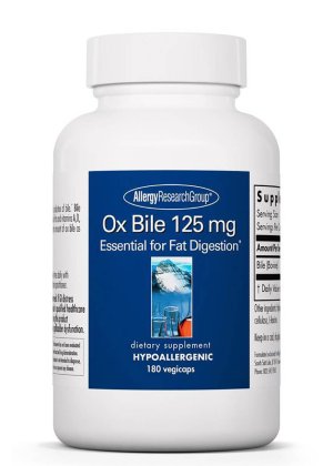 Ox Bile 125 mg by Allergy Research