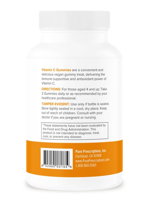 Vitamin C Gummies by Pure Prescriptions