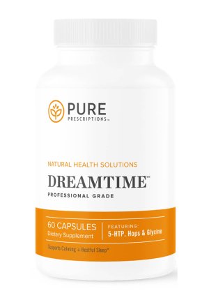 Bedtime sleep easy with Dreamtime by Pure Prescriptions - Pyridoxine HCI, 5-HTP