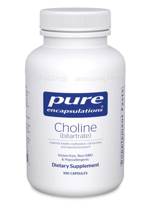 Choline (bitartrate) by Pure Encapsulations